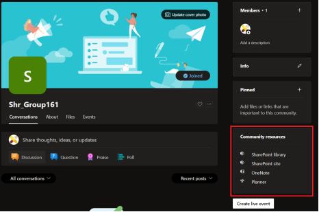 Microsoft 365 group connected Yammer group provisioning using Power Automate